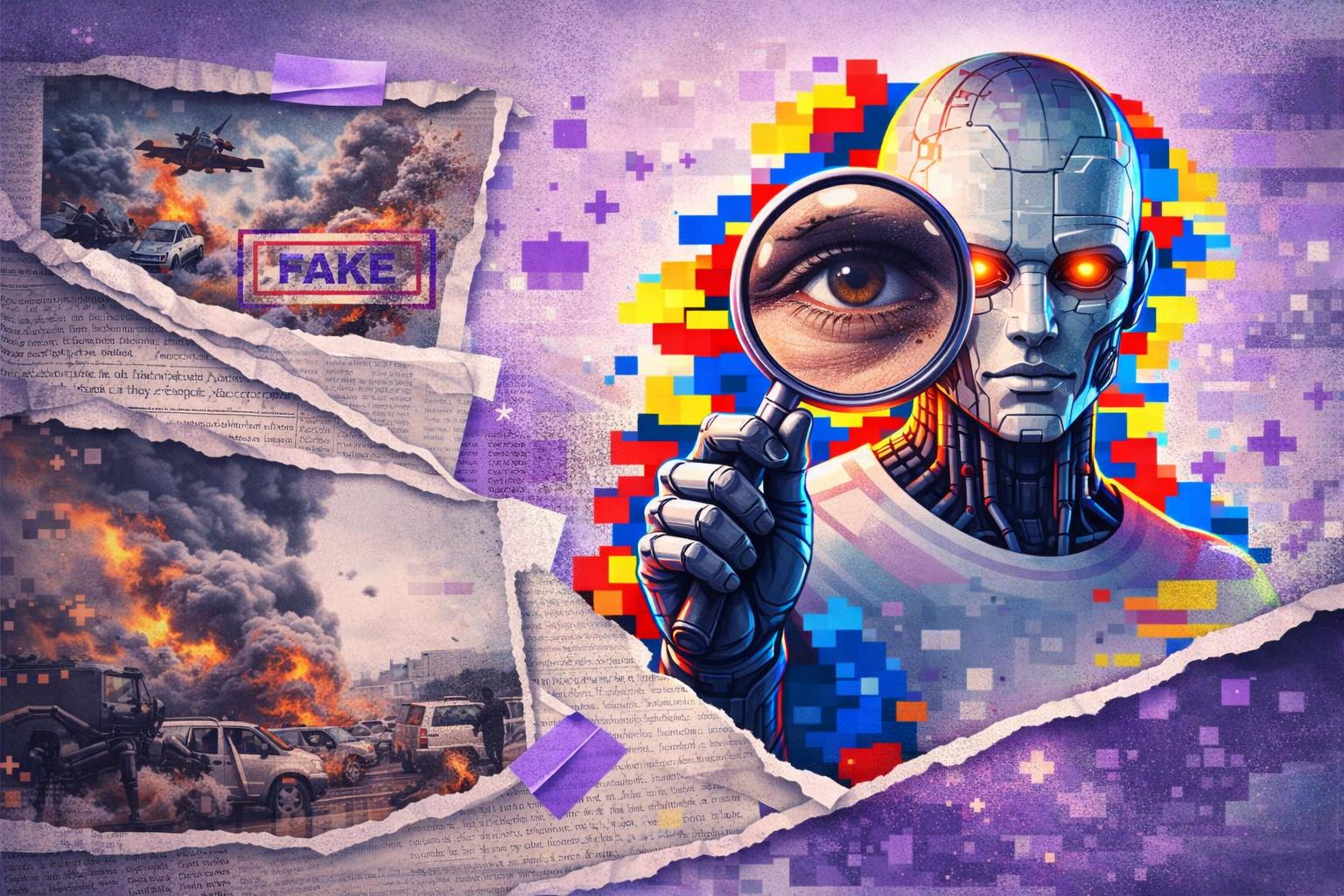 صور وفيديوهات إيران التي صنعها الذكاء الاصطناعي منتشرة. كيف نفرّق بين الحقيقة والتمثيل؟