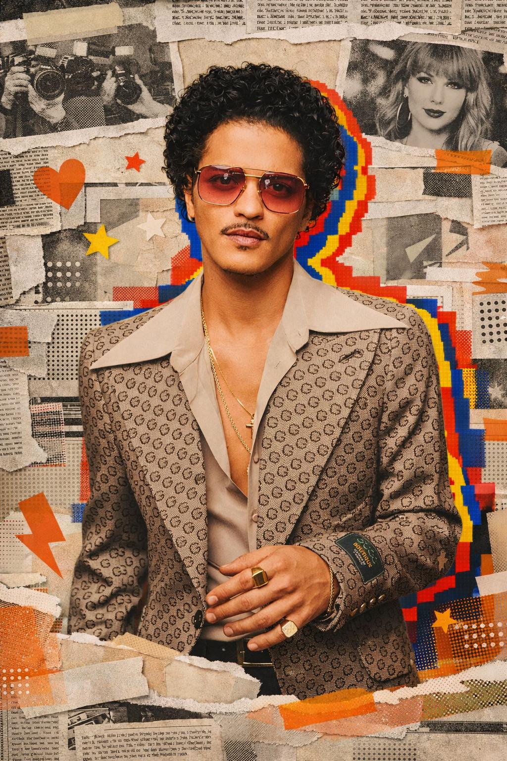 برونو مارس يطفئ الشائعات حول انتقاده لتايلور سويفت