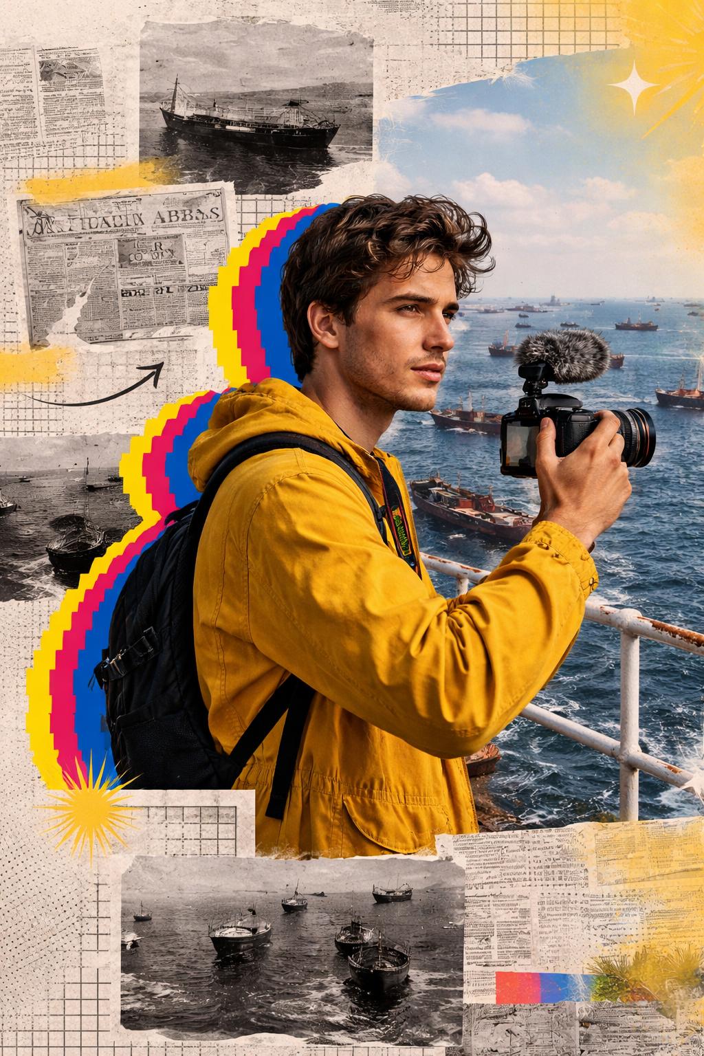 يوتيوبر كندي يوثّق ازدحام عشرات السفن في مضيق هرمز