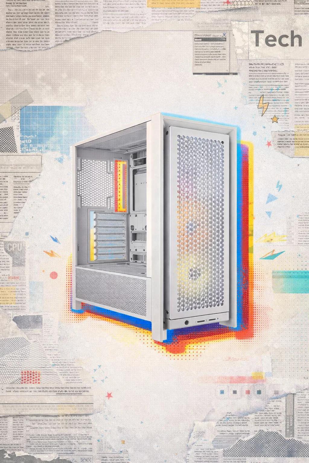 Corsair Frame 4000D RS समीक्षा: बेहतर एयरफ्लो, थोड़ी शोर