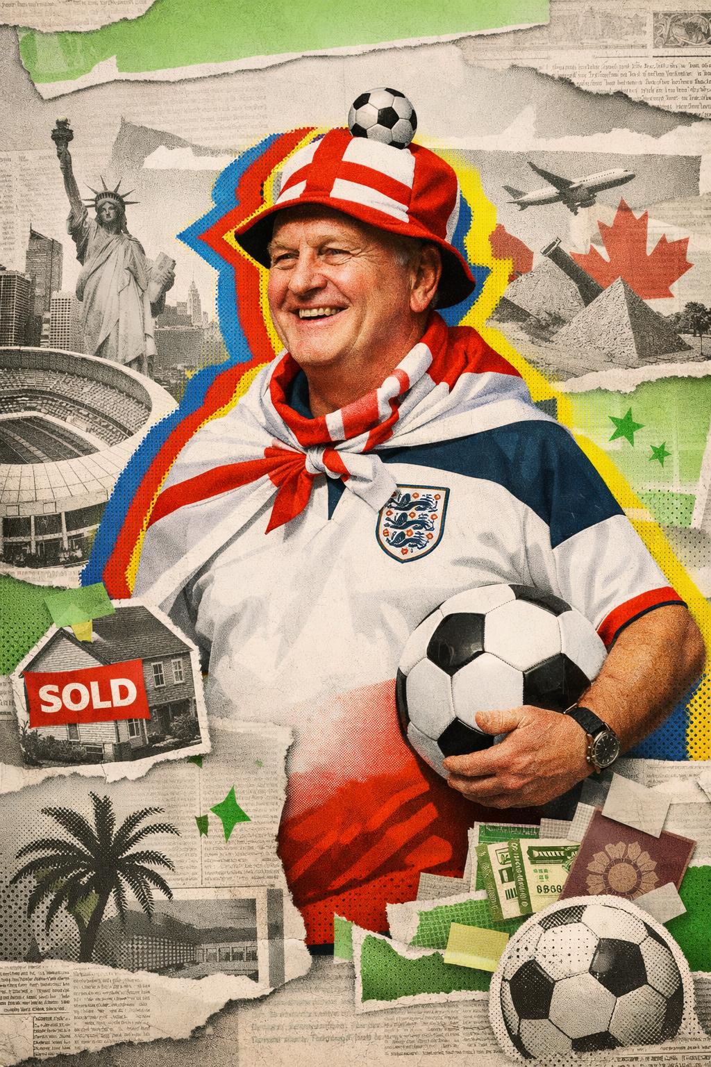 英格兰超级球迷拟售出价值35万英镑第二住所 为看世界杯筹资