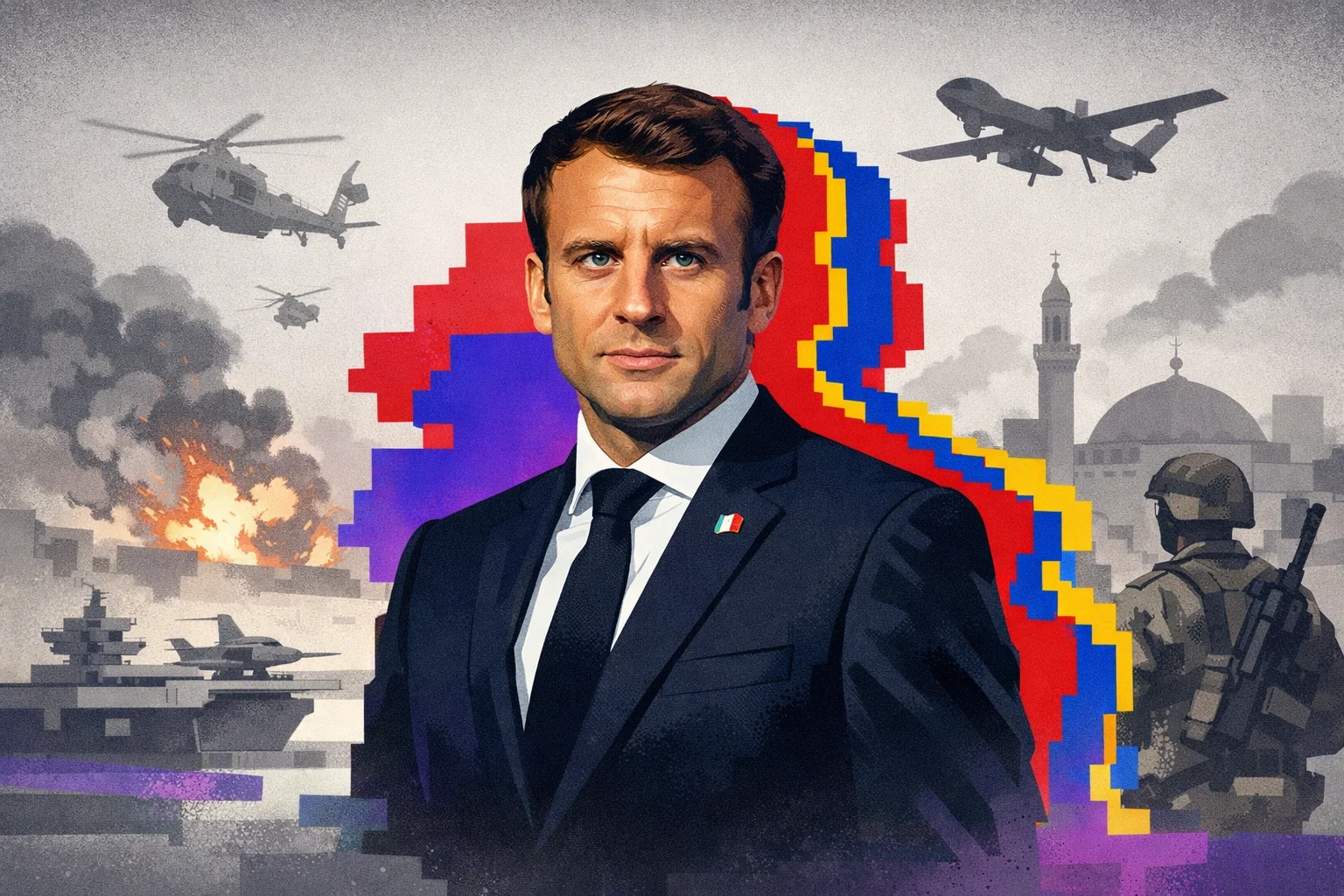 مقتل جندي فرنسي وإصابة آخرين في هجوم بإقليم كردستان العراقي، حسب ماكرون