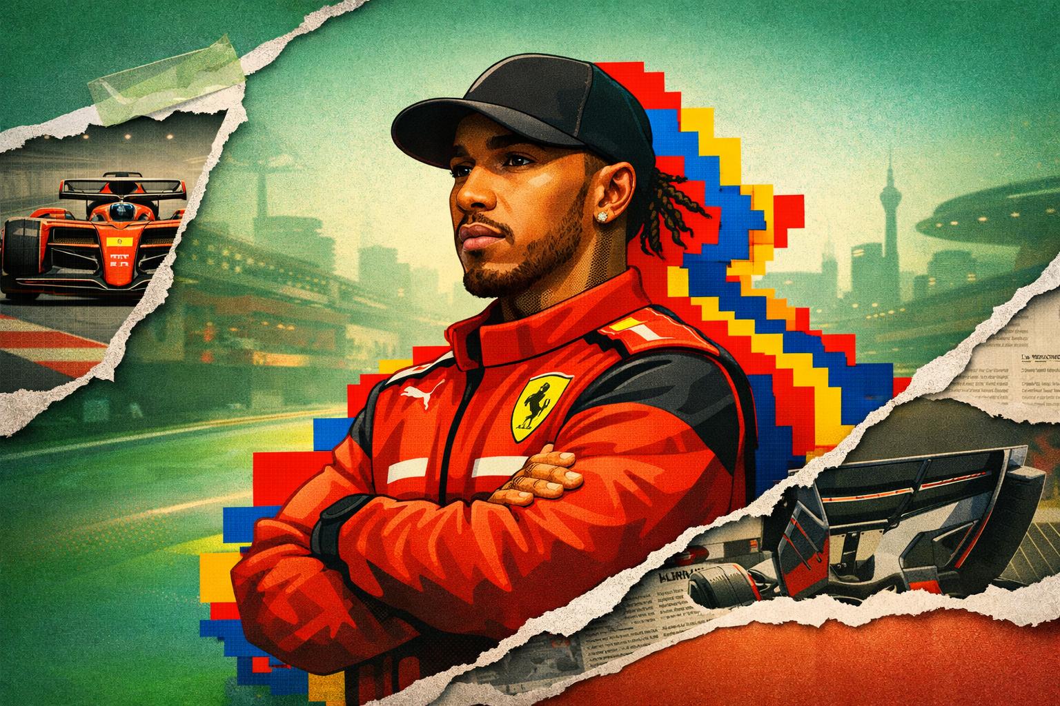 Hamilton perplesso: perché la Ferrari ha tolto l'alettone "Macarena" a Shanghai?