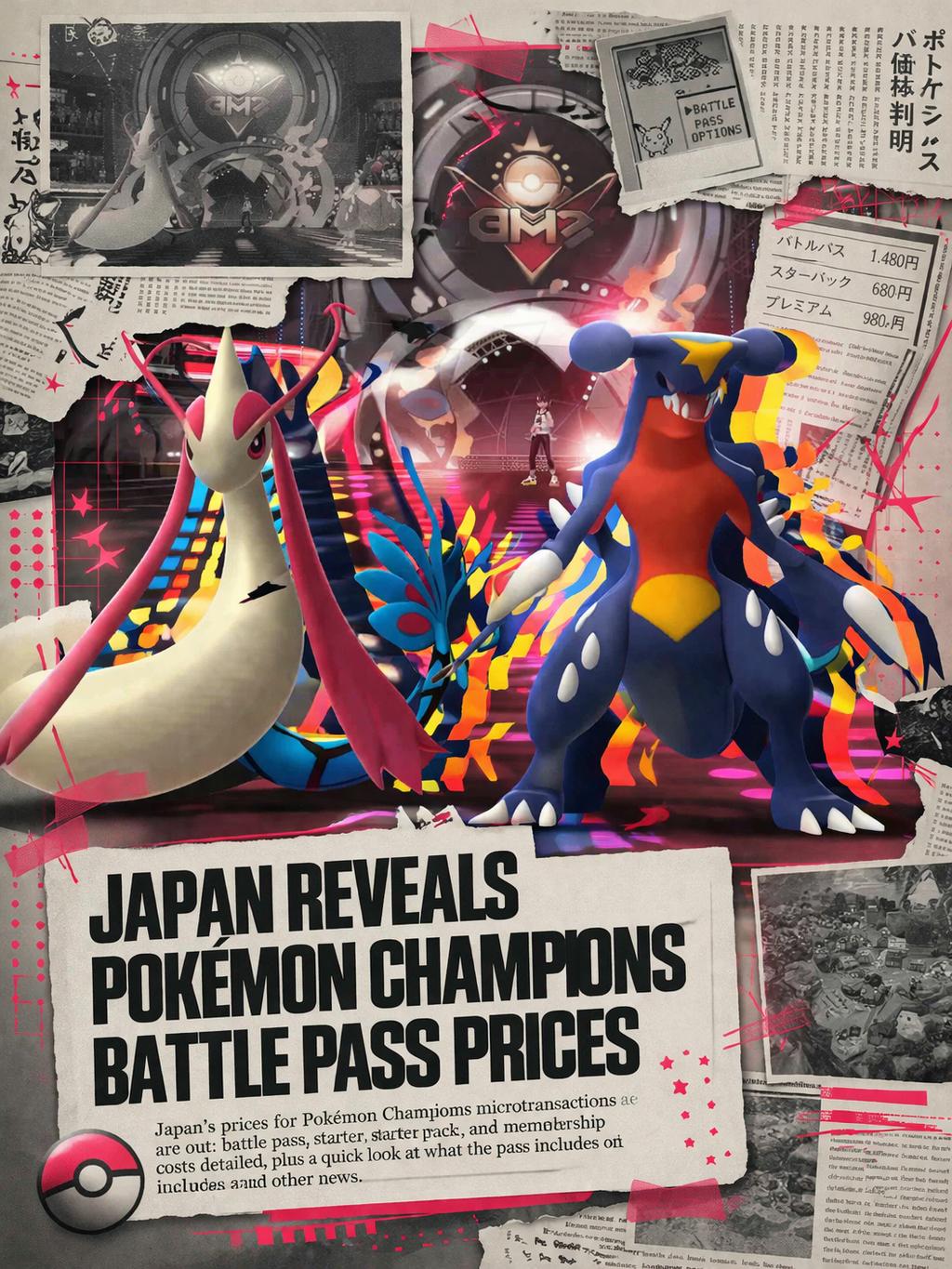 Japan Reveals Pokémon Champions Battle Pass Prices