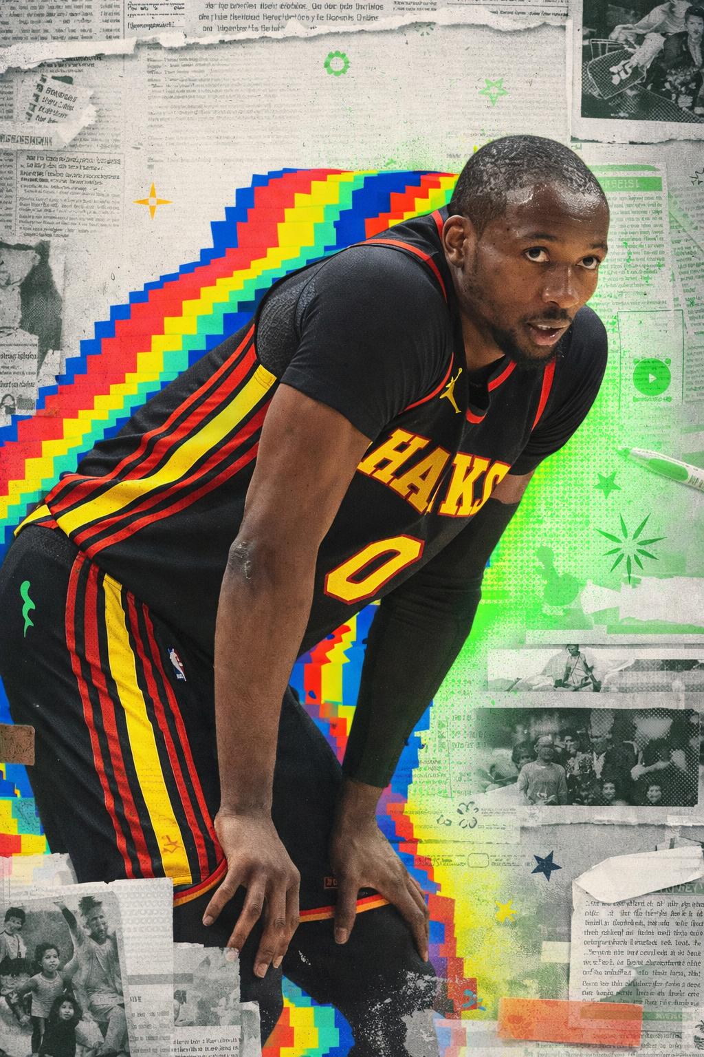 Il tiro più fortunato dell'anno in NBA: Kuminga segna dalla sua linea del tiro libero... per sbaglio?