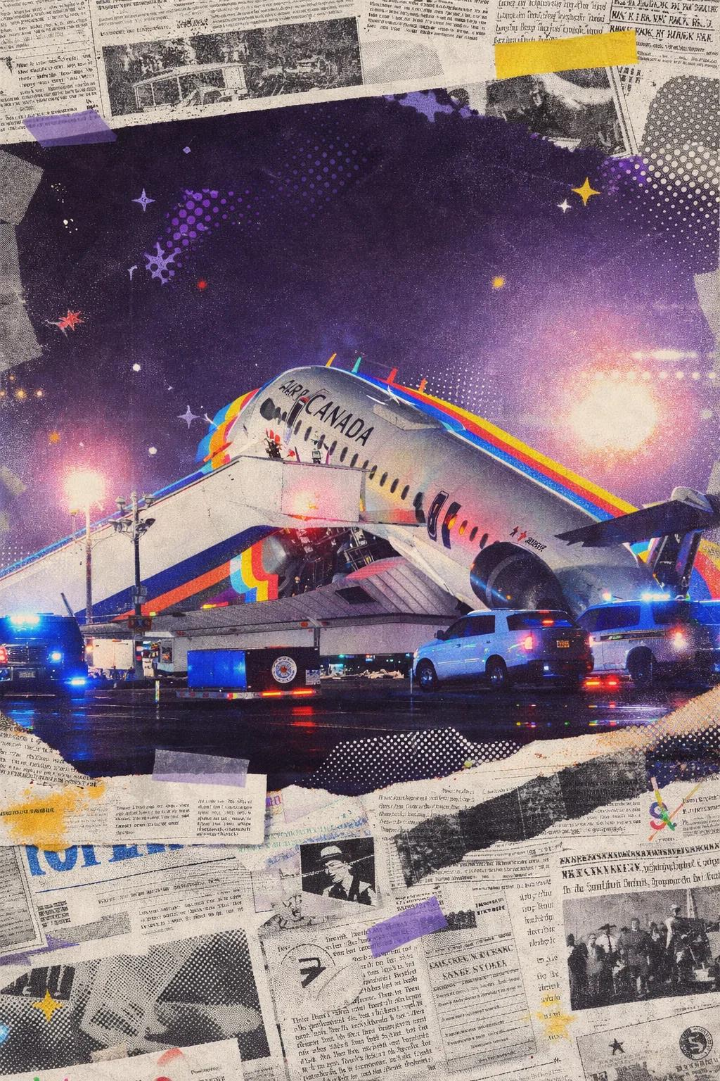 拉瓜迪亚最新：加拿大航空班机着陆撞上消防车，机长与副驾驶遇难