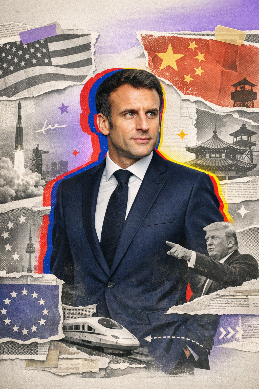 Macron plaide pour une coalition d’indépendants face à la Chine et aux États-Unis