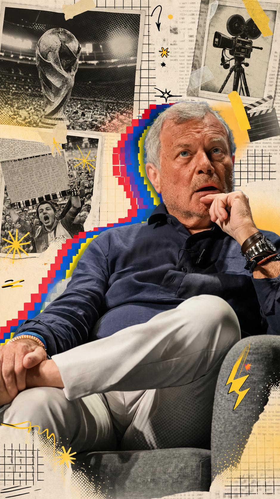 Martin Sorrell y Fernando Sulichin preparan un documental del Mundial 2026 con el visto bueno de la FIFA