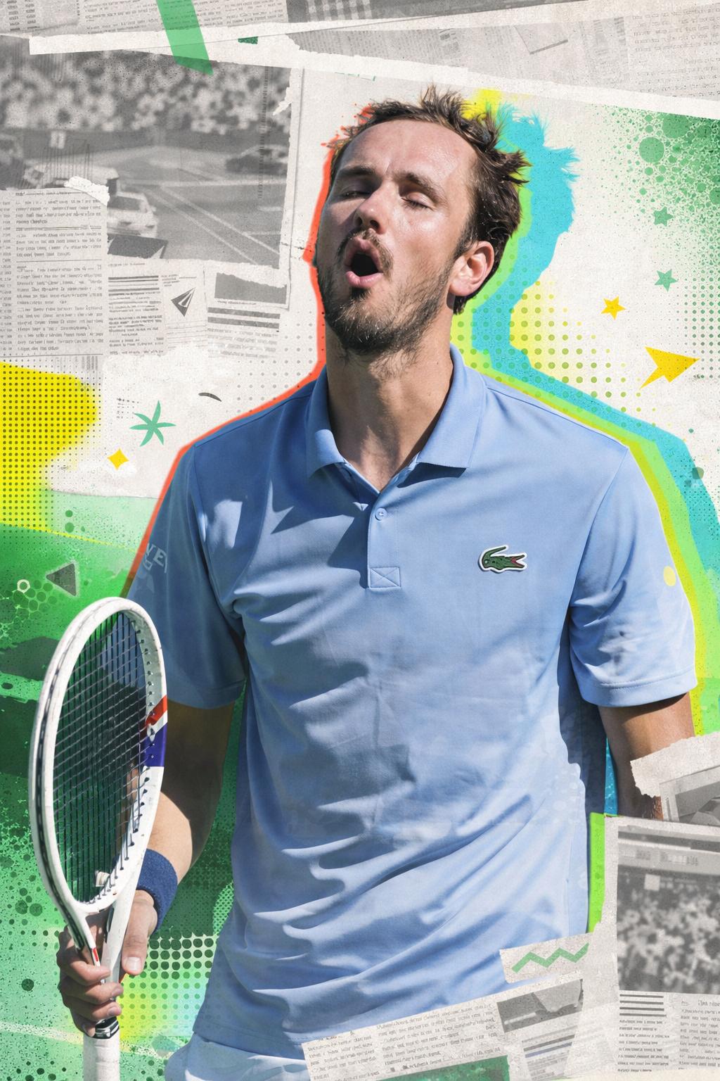 Disavventura a Miami per Medvedev: dopo Indian Wells senza bagagli, l'appello diventa virale