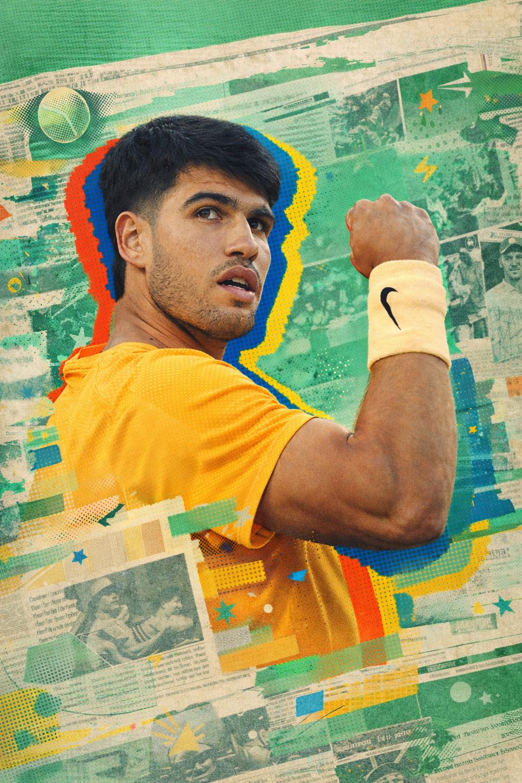 मोंटे-कार्लो ड्रॉ ने कार्लोस अल्काराज़ को जैनिक सिनर पर शुरुआती बढ़त दी