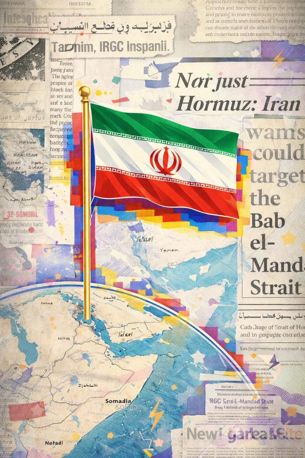 हॉर्मुज ही नहीं: ईरान ने बाब अल-मानदब को भी बंद करने की धमकी दी