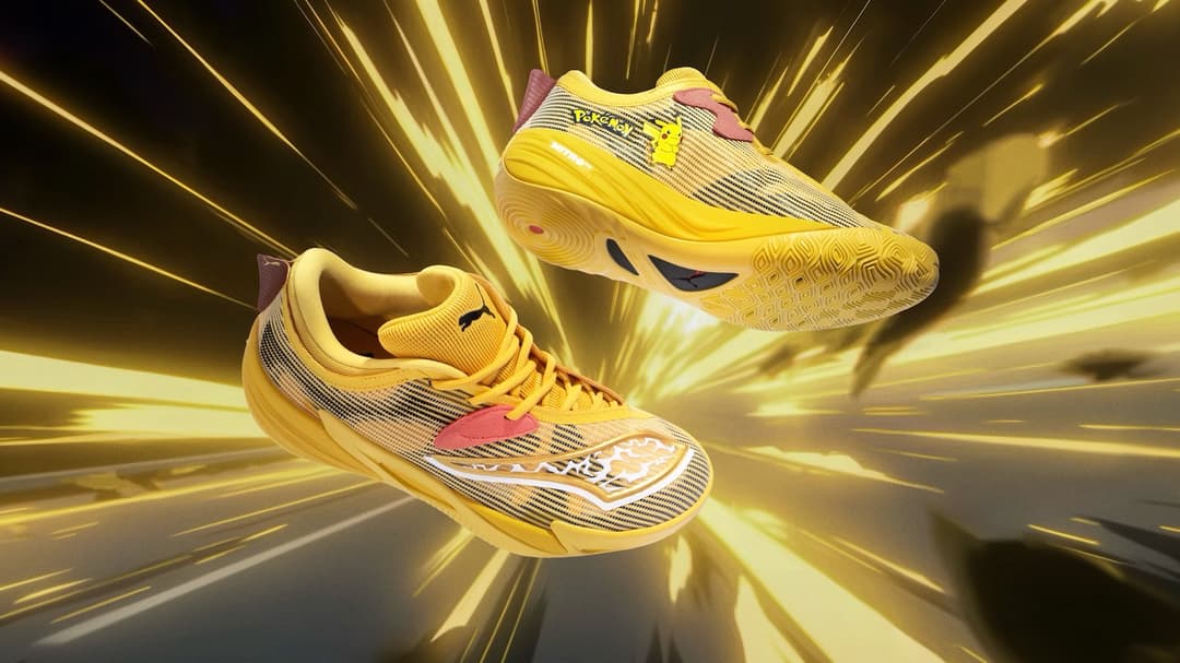 Puma presenta la collezione Pokémon con le sneakers di Pikachu