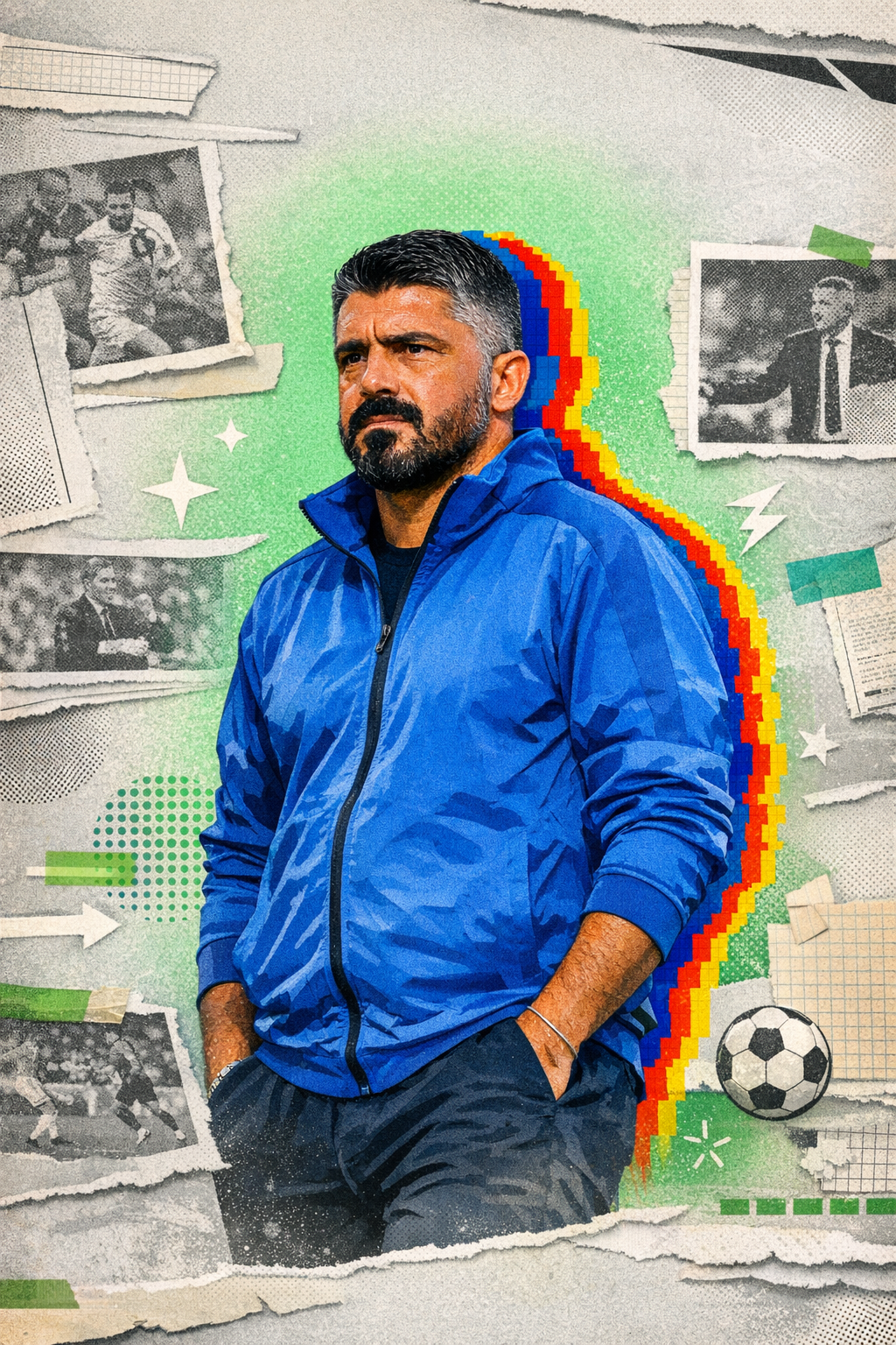 Rino Gattuso leaves Italy after failing to meet World Cup target