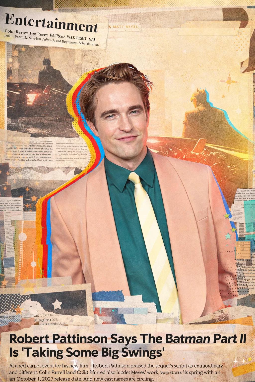 रोबर्ट पैटिन्सन बोले: 'द बैटमैन पार्ट II' बड़े बदलाव कर रही है