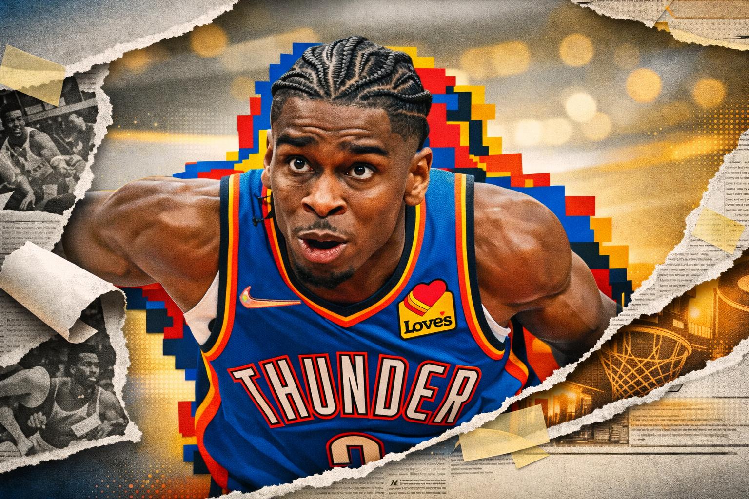 63年纪录被终结：沙伊·吉尔杰斯-亚历山大连续127场20+得分