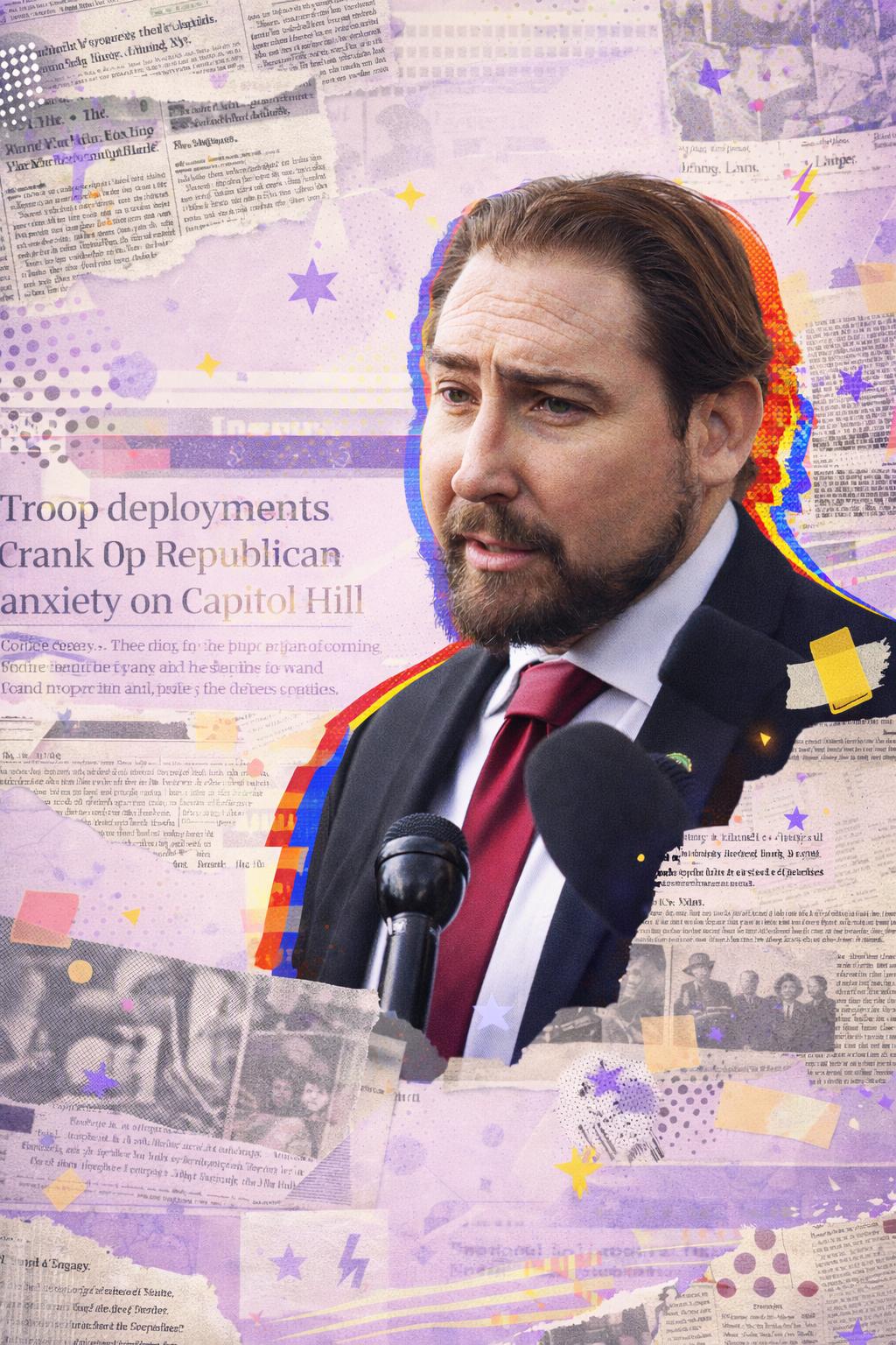 कैपिटल हिल पर सैनिक तैनाती ने रिपब्लिकनों की बेचैनी बढ़ाई