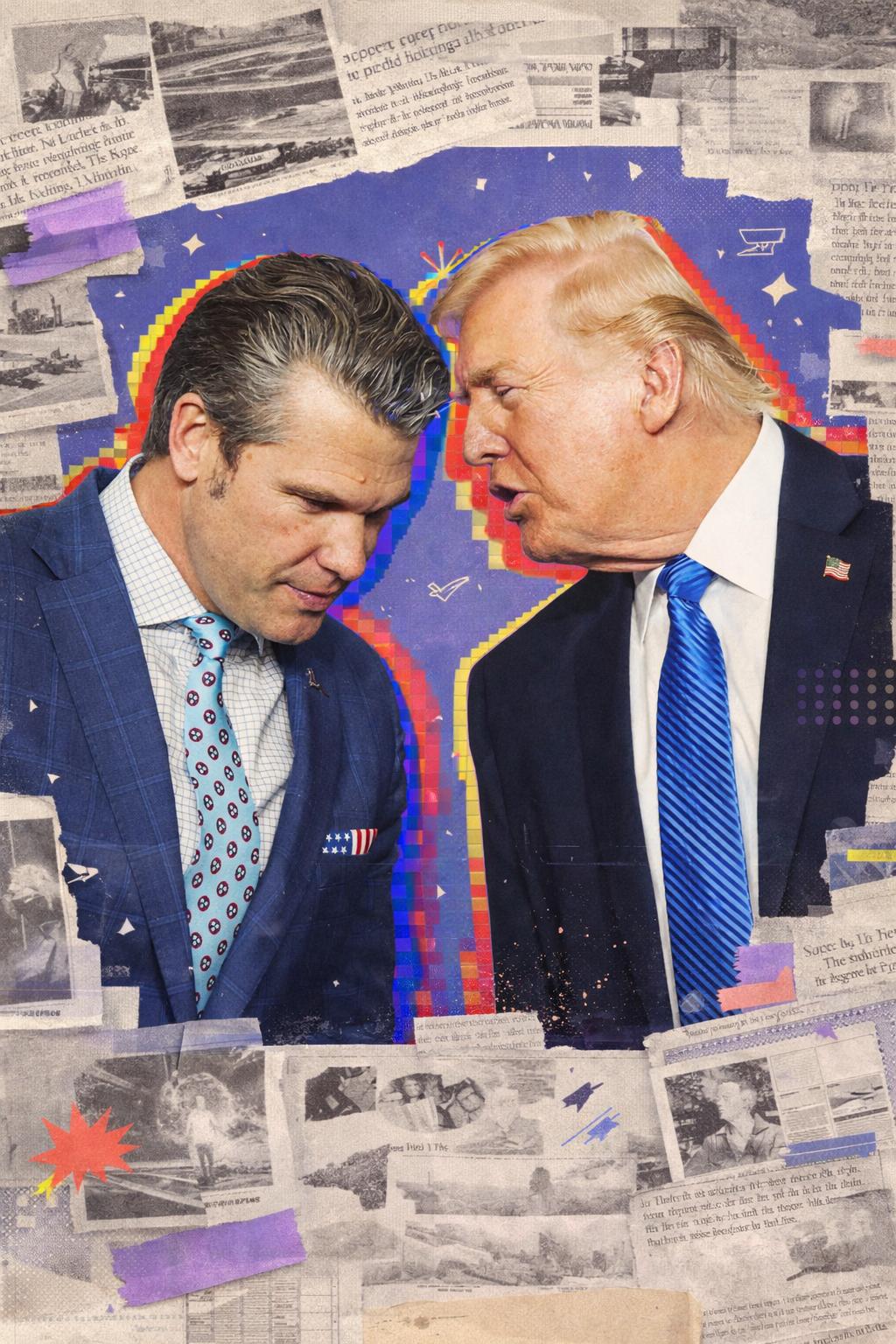 Trump affirme que Hegseth a été le « premier à parler » en faveur d’une guerre contre l’Iran lors d’un nouveau revirement