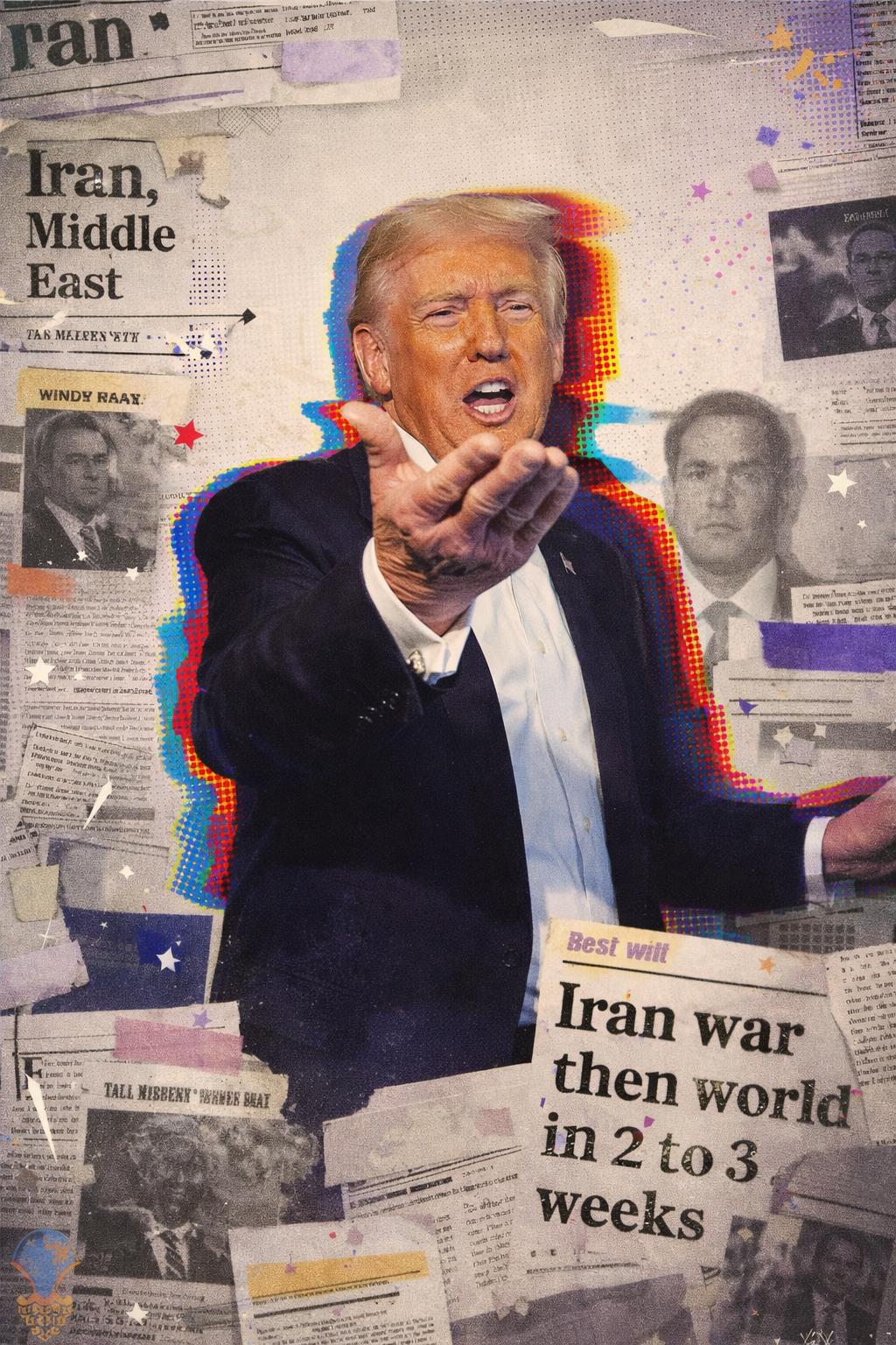 Trump says Iran war will end in 2 to 3 weeks