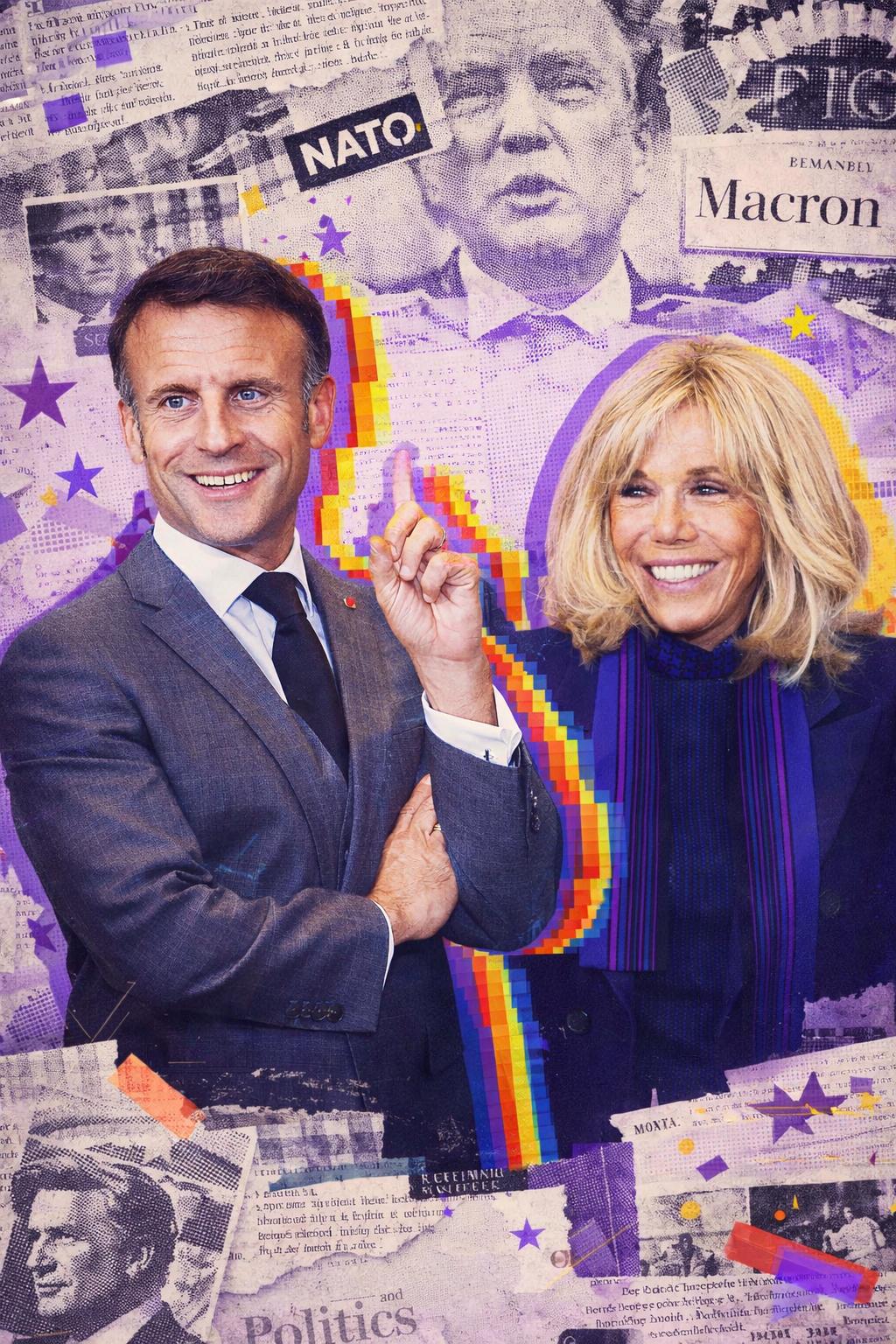 Trump su Macron: "Trattato male dalla moglie". L'Eliseo replica: "Parole non all'altezza"