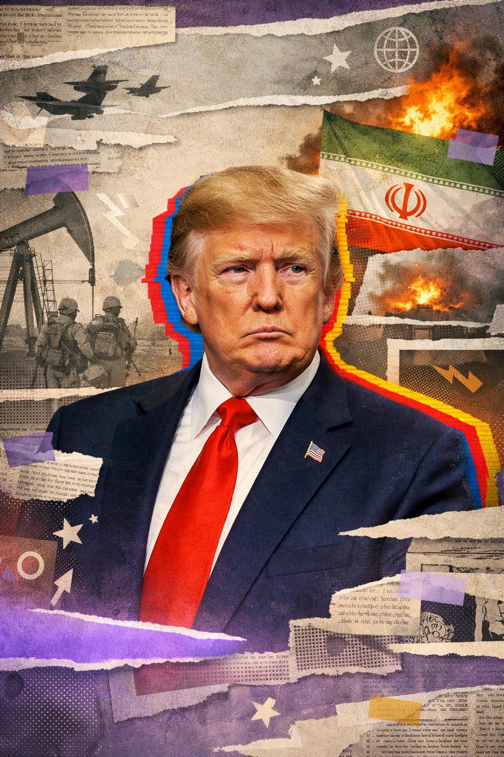 ‘टाइटनों की भिड़ंत’: ईरान युद्ध पर ट्रम्प की घड़ी हुई वास्तविकता दीवार से टकराई