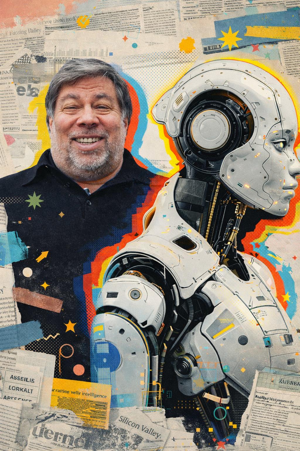 Wozniak Doubts AI Can Replace People and Says He’s ‘Disappointed’